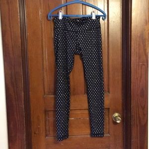 90 Degree polka dot yoga pants.